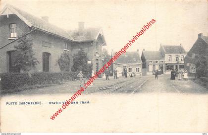 Statie van den tram - Putte