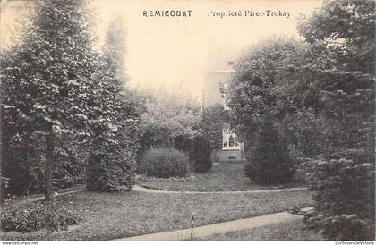 [-50%] BELGIQUE - Remicourt - Propriété Piret-Trokay - Carte postale ancienne