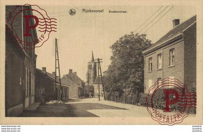 BOEKTENSTRAAT    RIJCKEVORSEL RIJKEVORSEL ANVERS ANTWERPEN