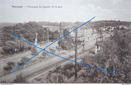 CPA RIXENSART Région Genval Brabant Wallon Gare