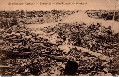H5392 - Moorslede Zonnebeke Paschkendaele Brodseinde 1. WK WW Feldpost