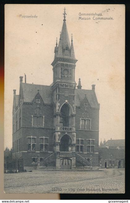 RUISELEDE.  GEMEENTEHUIS