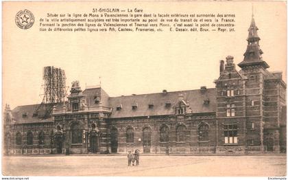 CPA Carte postale   Belgique Saint-Ghislain La Gare  VM73213ok