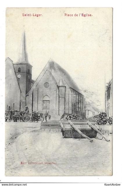 Saint-Léger - Place de l'Eglise.