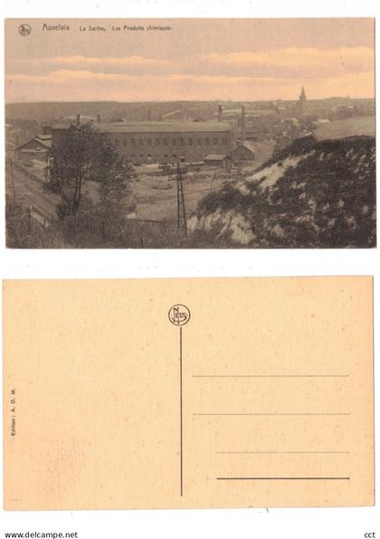 Auvelais  Sambreville  La Sarthe, Les Produits chimiques    Edit A.D.M.
