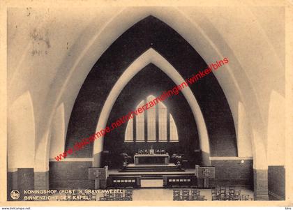 Koningshof - Binnenzicht der Kapel - s Gravenwezel Schilde
