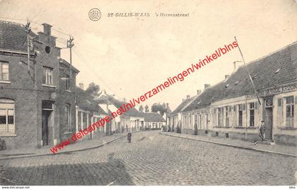 s Heerenstraat - Afspanning De Oude Kroon - De Raap Jozef Van Houte - Sint-Gillis-Waas