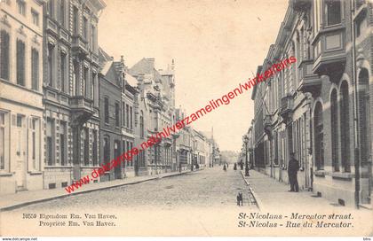 Mercator straat - Rue du Mercator - Sint-Niklaas