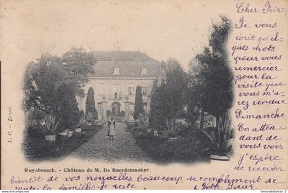Ruysbroeck - Château de Baerdemaeker
