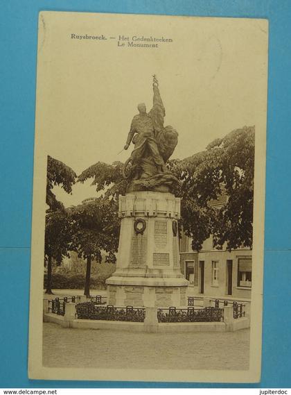 Ruysbroeck Het Gedenteeken Le Monument