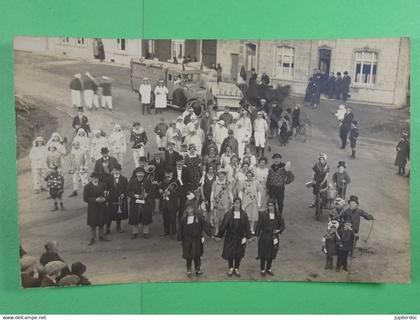 Carte photo Rance cortège
