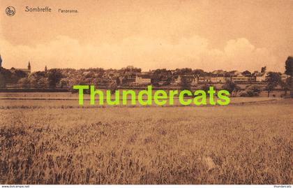 CPA SOMBREFFE PANORAMA ( MANQUE PIECE A GAUCHE )