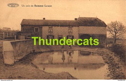 CPA SOMME LEUZE UN COIN DE SOMME LEUZE