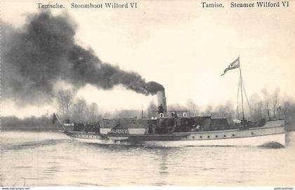 België - TEMSE - Stoomboot Wilford VI