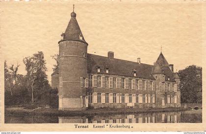 [-5%] BELGIQUE - Ternat - kasteel - Krukenburg - Uitg Rom Van Cawelaert Dreef - Vue latérale - Carte Postale Ancienne