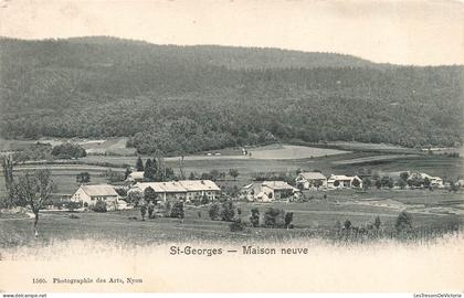 [-10%] BELGIQUE - St Georges - Maison Neuve - Vue sur lensemble de la vallée - Carte postale ancienne