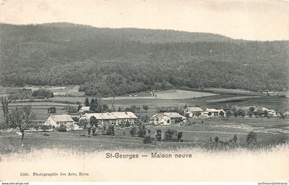 [-5%] BELGIQUE - St Georges - Maison Neuve - Vue sur lensemble de la vallée - Carte postale ancienne