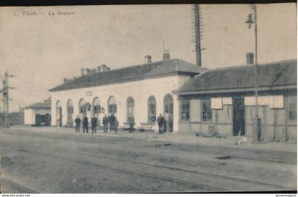TIELT      LA STATION.