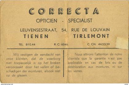 TIENEN  :   correcta  opticien     (  2 scans )