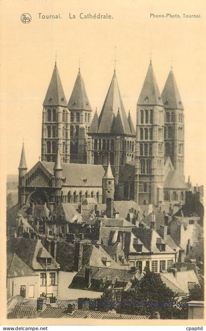 CPA Tournai La Cathedrale