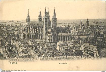 CPA Tournai Panorama