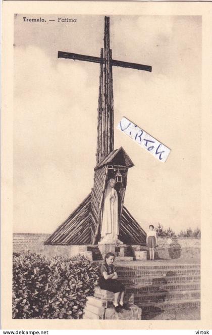 Tremelo - Fatima   !!! verso resten van boekje , was ingeplakt !!
