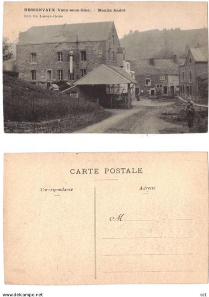 Nessonvaux  Vaux-sous-Olne    Trooz   Moulin André   Edit Os. Lahaye-Heuze