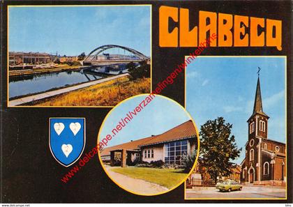 Le pont - ecole des garçons - l'Eglise - Klabbeek Clabecq Tubeke