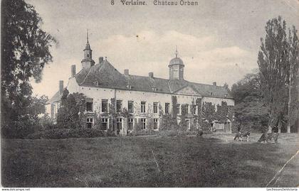 BELGIQUE - Verlaine - Château Orban - Carte Postale Ancienne