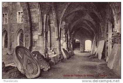 RUINES DE L'ABBAYE DE VILLERS ** LE CLOITRE