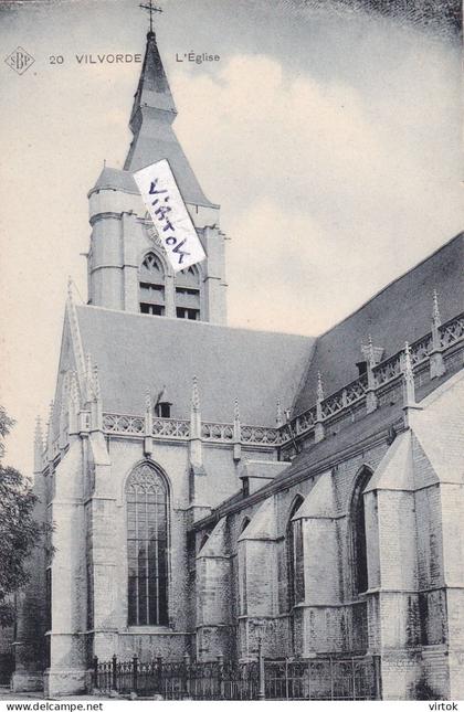 Vilvoorde . L'eglise   (  SBP card )