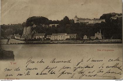 Vise // Vue d' Argenteau 1900