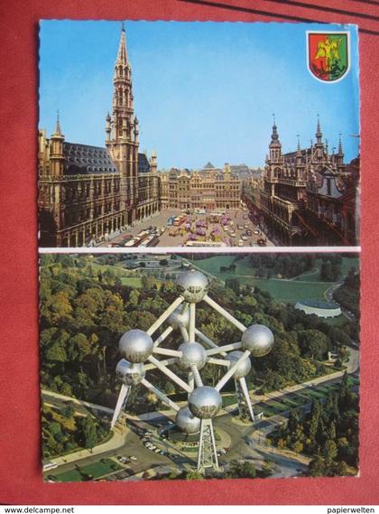 Bruxelles / Brussel - Mehrbildkarte
