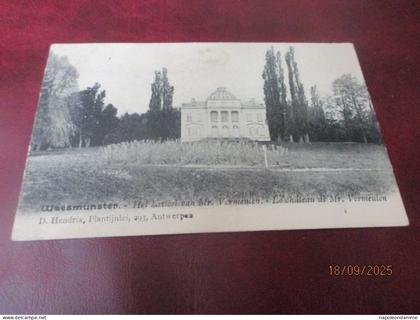 Waasmunster, Het kasteel van M Vermeulen,