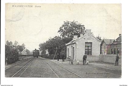 Waasmunster - Statie.