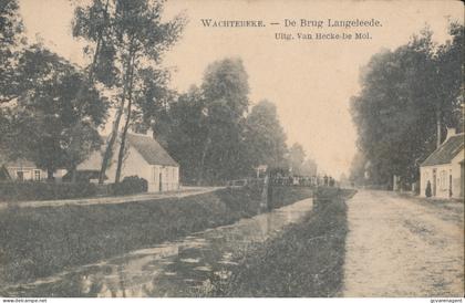 WACHTEBEKE      DE BRUG LANGELEDE