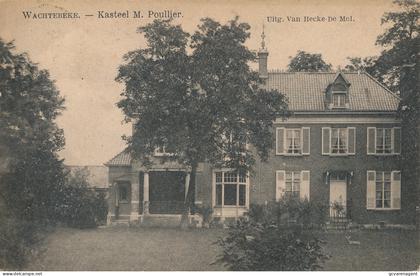 WACHTEBEKE  KASTEEL  M.POUILLIER          2 SCANS