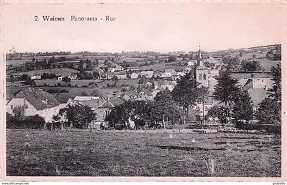 WAIMES - WEISMES-   PANORAMA 6 RUE