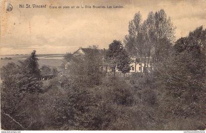 [-10%] CPA Nil St Vincent - Ecole en plein air de la ville Bruxelles - Les landes - 1930