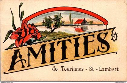 (23/06/26) BELGIQUE-CPA TOURINNES SAINT LAMBERT - AMITIES - TOP RARE