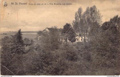 [-5%] CPA Nil St Vincent - Ecole en plein air de la ville Bruxelles - Les landes - 1930