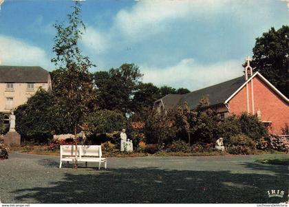 BELGIQUE - Walhain St Paul - Monastère du Carmel Zelateur du SC - Statue - Banc - Jardin - Nels - Carte postale