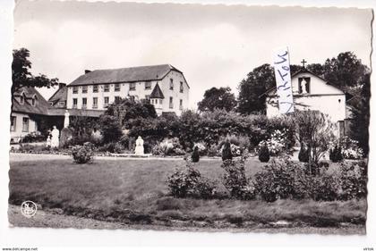 Walhain-St-Paul : le vieux couvent et la chapelle provosoire ( 1959 avec timbre )  edit photo L. Hoc - Gembloux