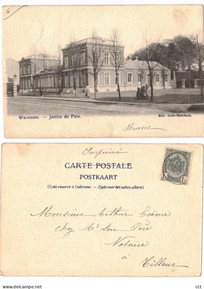 Waremme  Justice de Paix