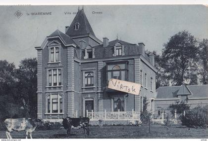 Waremme : villa des ormes   (  SBP card )  1911