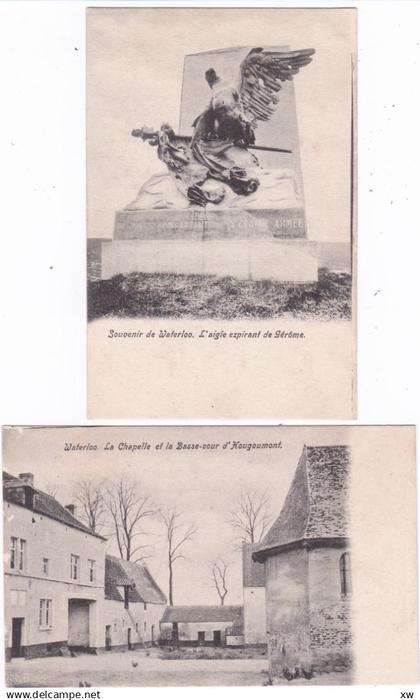 BELGIQUE - BRABANT WALLON - WATERLOO - 6 CPA SUR Waterloo -23-05-25