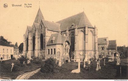 [-5%] BELGIQUE - Wemmel - De Kerk LEglise - Carte Postale Ancienne