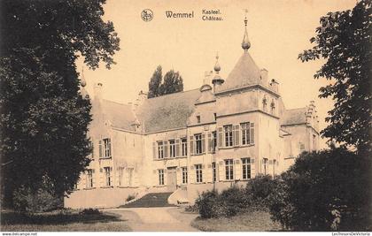 [-5%] BELGIQUE - Wemmel - Kasteel - Château - Carte Postale Ancienne