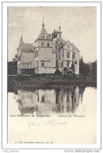 CPA - Environs de Bruxelles - Château de WEMMEL - Kasteel   //