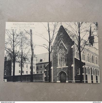 Wezembeek Oppem (Ophem) Kerk en Klooster 1910
